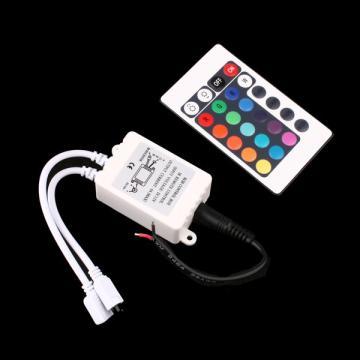 12V 24 Keys SMD 5050 RGB LED SMD Strip remote controlled led lights