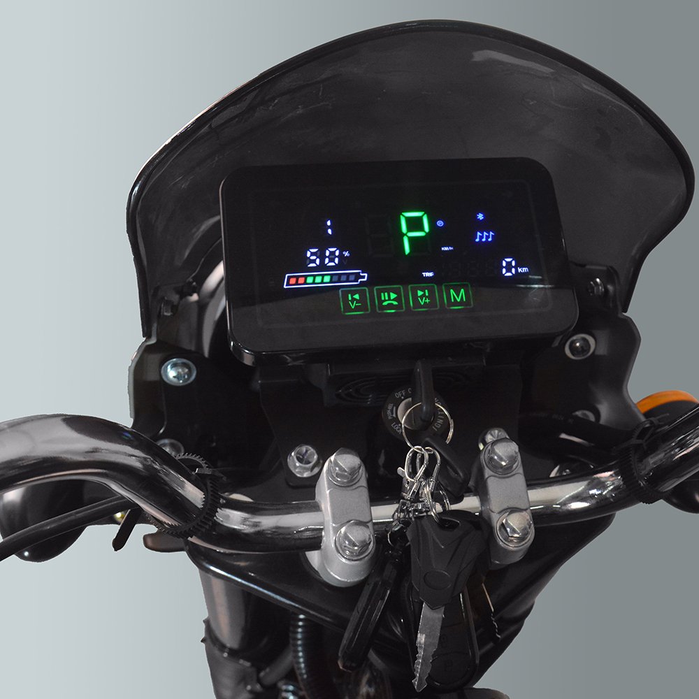 High-Performance 3000W Mid-Drive Electric Motorcycle (6)
