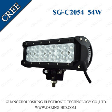 OSRING LED Auto lighting waterproof IP67 offroad ATV UTV SUV 54W 9 inch led light bar