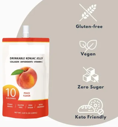 Low Calorie Konjac Diet Supplement Energy Konjac Jelly