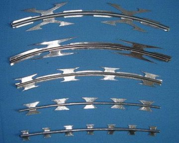 Galvanized Razor Barbed Wire