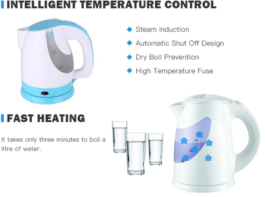 Intelligent Temperature Control Electric Kettle