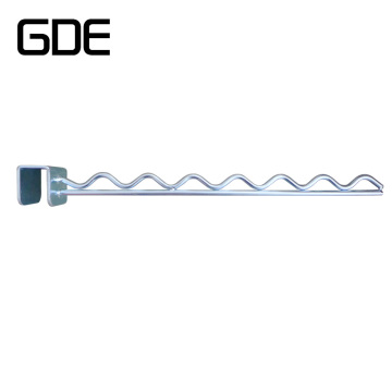 Wholesale Metal Crossbar Hooks for Rectangular Tube Display Fixtures