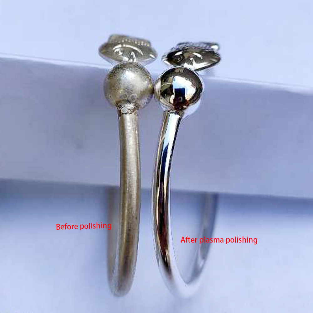 Silver plasma polishing