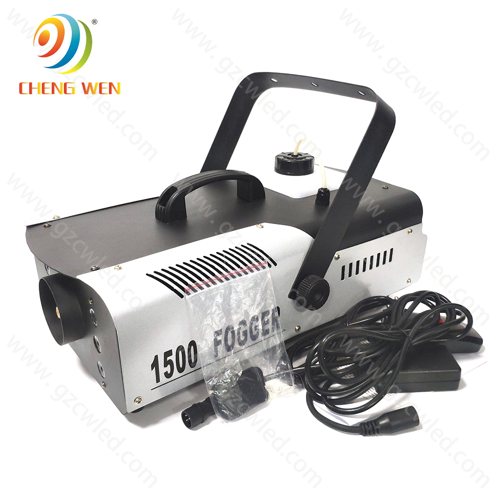 1500W DMX التحكم عن بُعد آلة دخان التحكم