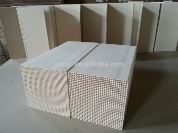 Cordierite or Mullite Honeycomb ceramic for RTO