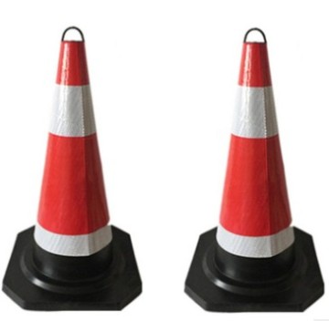 Rubber Road Cones 670mm/700mm/750mm with Lifting Ring