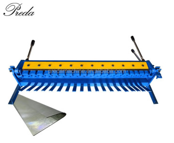 Factory Sale 750mm Sheet Manual Cleat Bending Machine
