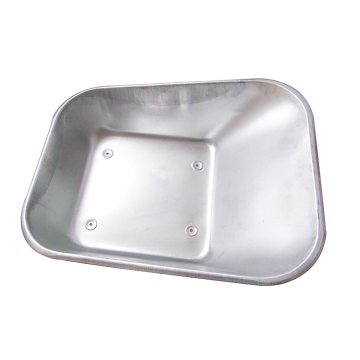 Wheelbarrow bucket punching product