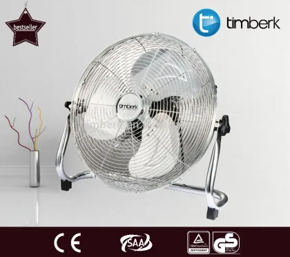 Boden ventilator Coolbreeze Turbo Windmaschine chrome retro-stil