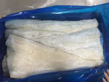 New season dry salted cod fillet