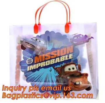 Color Printing Soft Loop Handle Plastic Shopping Bag, Soft Loop handle bag plastic, Promotional gift HDPE LDPE bags, Soft Loop H