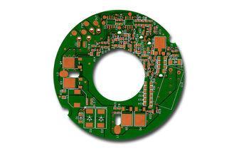Green FR4 Round 4 layer PCB Prototype Electronic Circuit Bo