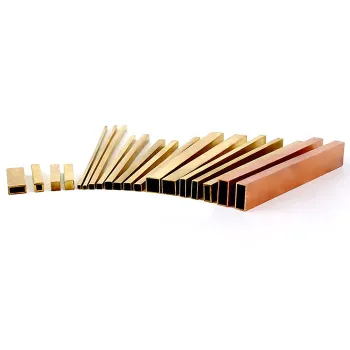 Custom CNC Fabricated Brass Square Tube and Pipe Part Pricing