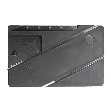Wholesale credit card foldable knife, applied for camping