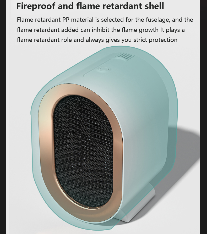 Estufa eléctrica para chimenea de escritorio Zenith