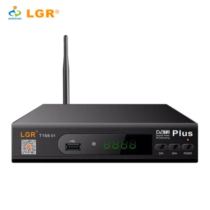 2018 LGR ZJBOX dvb-t2 decoder T2 plus