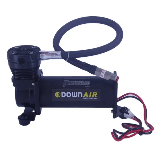 12 Volt Portable Air Compressor for Car Suspension - Universal High-Quality 495 Air Pump