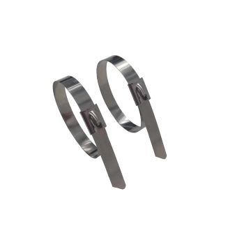 Wholesale Stainless Steel Cable Ties & Banding Self-Locking Zip Ties