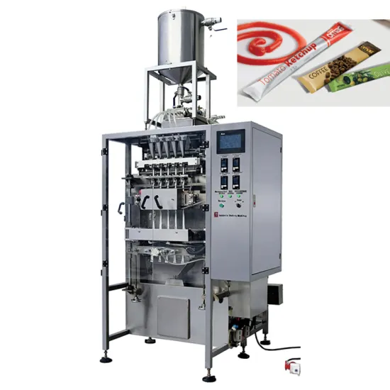 Multilane Ketchup Honey Liquid Stick Packaging Machine