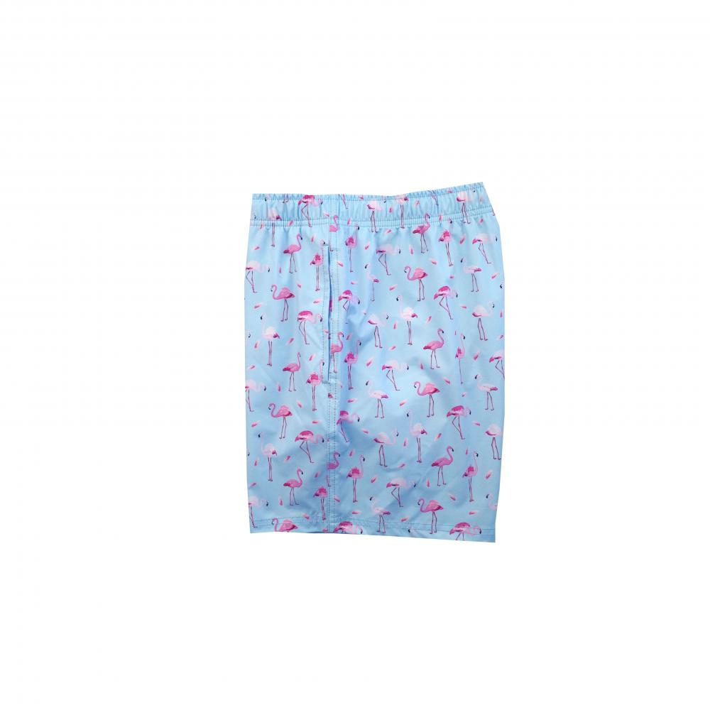Summer Swim Print Custom Stretch shorts de praia masculina