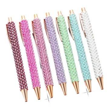 Creative Pearl Retro Ballpoint Pens - 9 Style Metal Ballpoint Pen