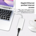 Rede de Gigabit Tipo C para RJ45 USB-C RJ45