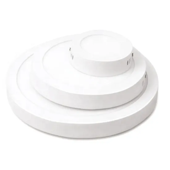 Mini Round LED Panel Down Light - Warm White 6W - Surface Ceiling Panel Light