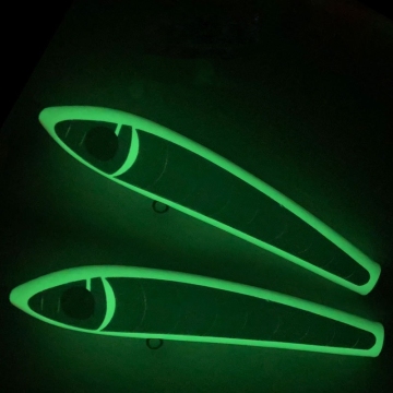 Wooden Big Pencil Lure 23cm 90g Glow Saltwater Trolling Bait