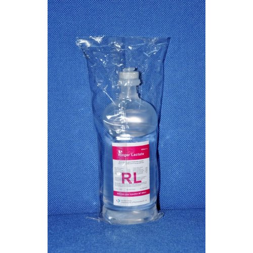 زجاجة بلاستيكية لحقن رينجر اللاكتات