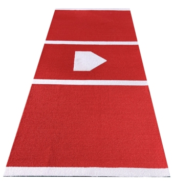 OEM Size Softball Batter's Box Mat - Artificial Turf Batting Practice Pad