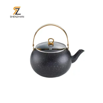 Forged Aluminum Tea Kettle with Handle: Factory Supply at Discount Prices