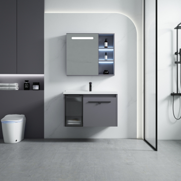 Modern Bathroom Mirror Cabinet with Washing Basin - Good Quality, Good Price