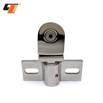 Stainless Steel Shower Door Hinge Connector Clamp