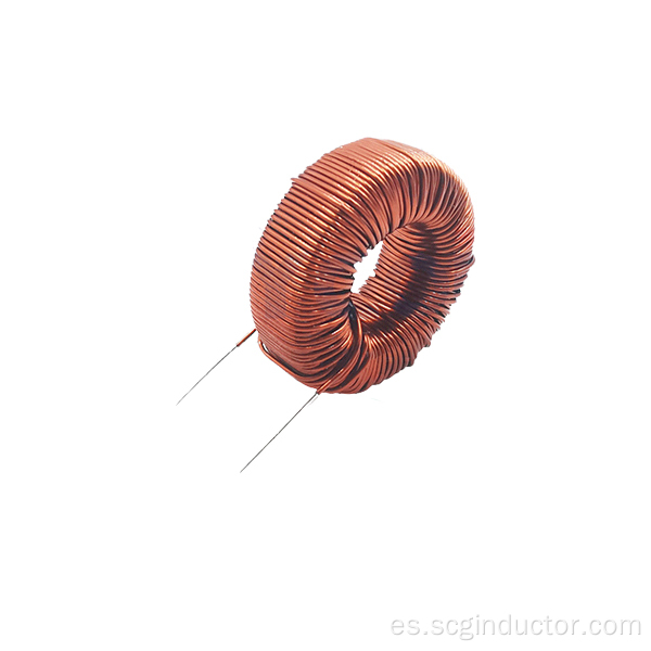 Inductor toroidal vertical de alta potencia