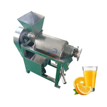 Screw Press Orange Juicer Extractor Machine for Commercial Fruit Juice Making