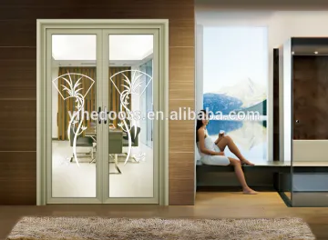 Modern design double glazing pictures aluminum door and window