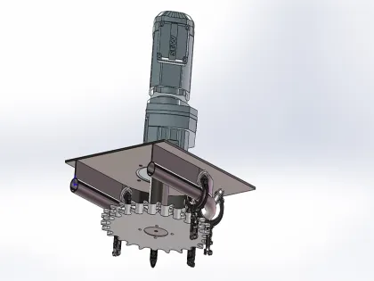 Poultry abattoir slaughtering equipment