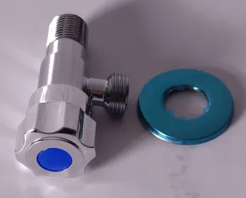 Toilet Accessories Inlet Hose Set with Angle Valve for Building Projects