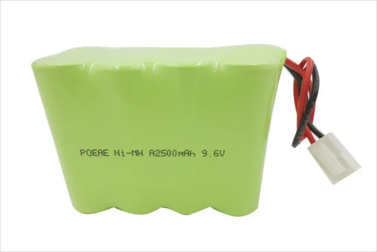 a 2500mAh 9.6V Rechargeable Ni-MH Battery Pack
