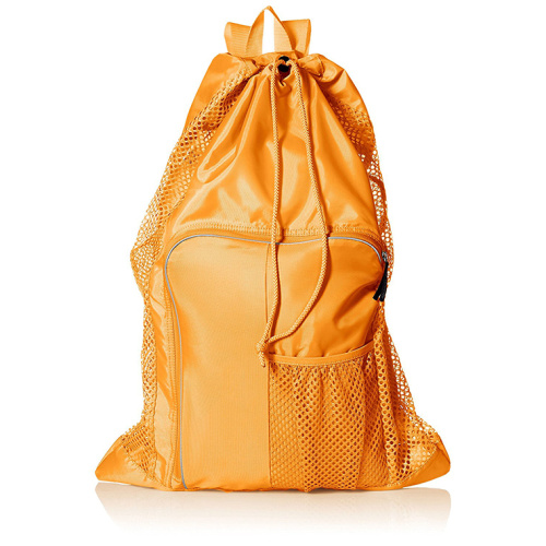Adjustable Large Drawstring Mesh Beach Bag