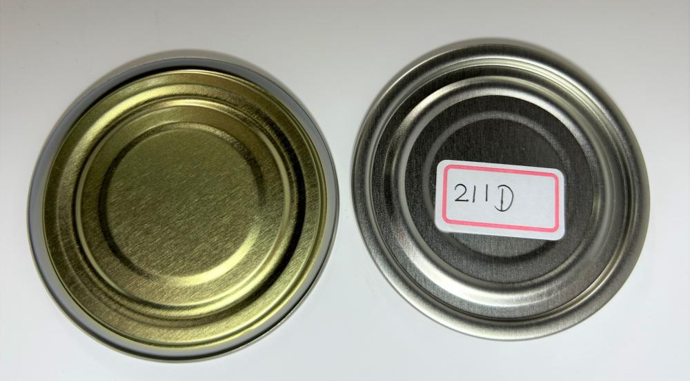 211 Bottom ends for Food Tin Can