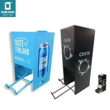 Slim Bottle Drink Pack Dispenser with Acrylic Counter Display Stand