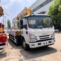 Grúa montada en camión isuzu