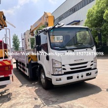 Grúa montada en camión isuzu