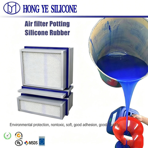 Silicone Liquid Resilience ສູງສໍາລັບອຸປະກອນການກັ່ນຕອງ