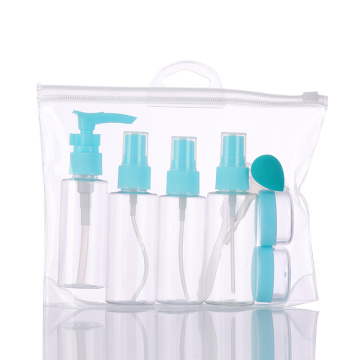 Leak Proof Portable Toiletry Containers Set shampoo lotion travelling skincare dispencer bottle kit