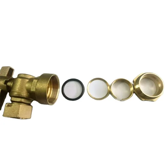 Ningbo Western DN20 CW617N Lockable Handle Brass Angle Valve For Water Meter