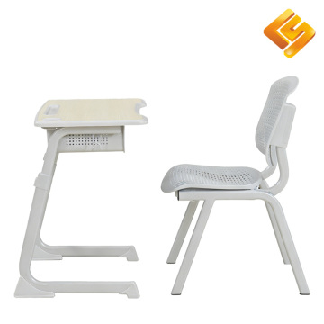 Комплект студенческого стола и стула с регулируемой высотой
