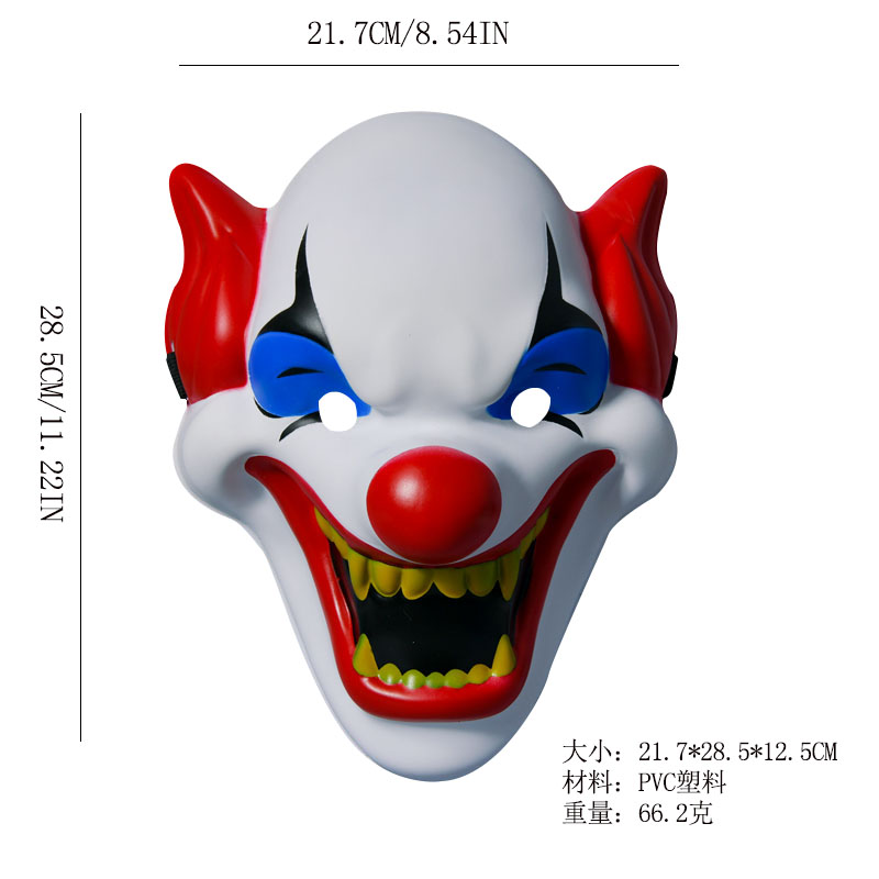 Realistic Evil Clown Masks
